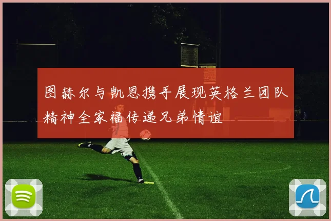 图赫尔与凯恩携手展现英格兰团队精神全家福传递兄弟情谊